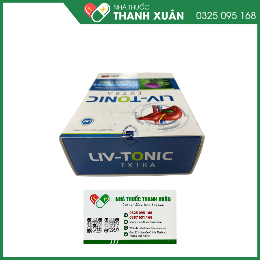 Liv-Tonic Extra hỗ trợ tăng cường chức năng gan